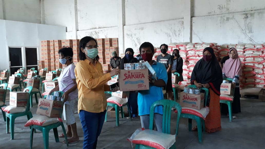 Bansos Terus di salurkan pemkot Bitung